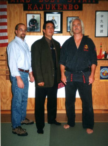 Great friends Chris Peterson and Sensei Hans Ingebretsen 